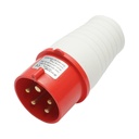 Stecher, fisa pentru priza industriala trifazata 16A, 415V, IP44, 6H
