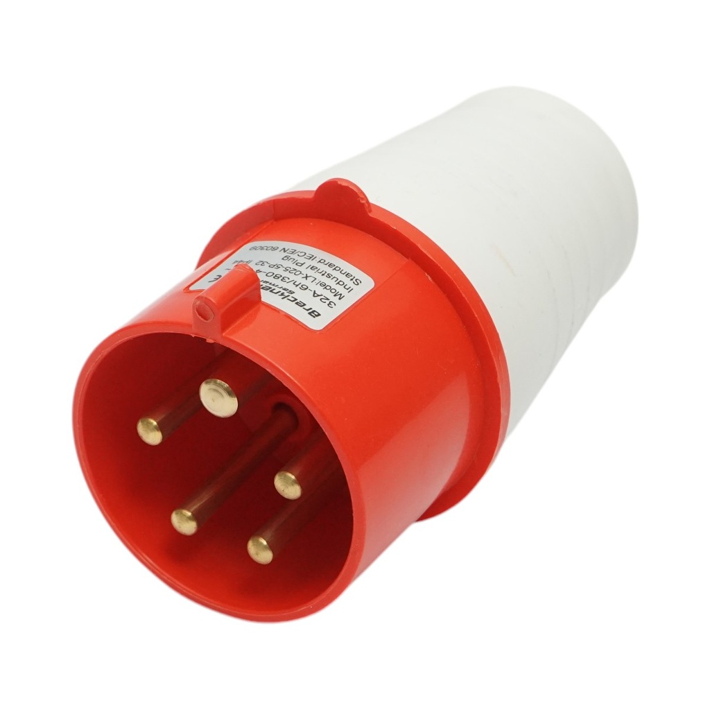 Stecher, fisa pentru priza industriala trifazata 32A, 415V, IP44, 6H