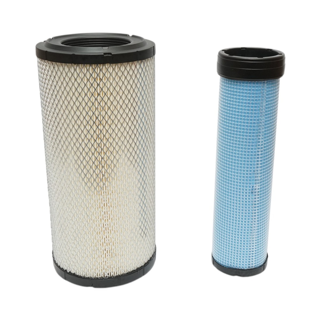 Set filtru aer interior si exterior Bobcat, Case, Caterpillar, Deutz, Fiat, John Deere cod OEM C17337/2, CF990/2, KA160089