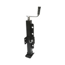 Picior de sprijin remorca reglabil cu manivela 58cm, fixare laterala, sarcina maxima 4000Kg