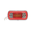 Lampa stop spate LED 24V dreptunghiulara 230x105x55mm
