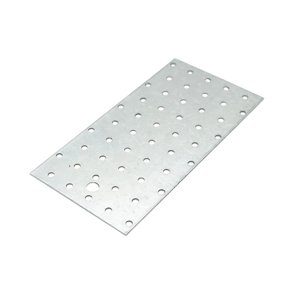 Placa perforata 100x200mm, grosime 2mm, otel zincat