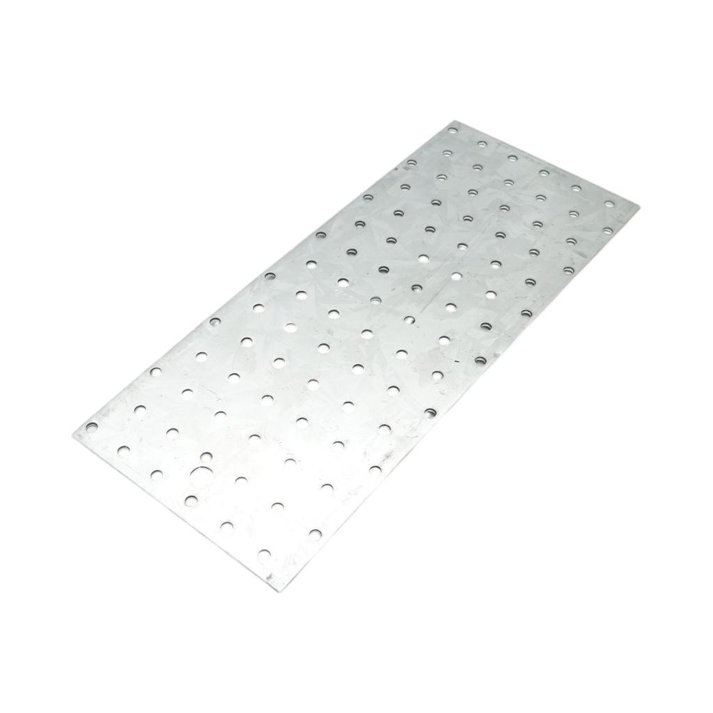 Placa perforata 120x300mm, grosime 2mm, otel zincat