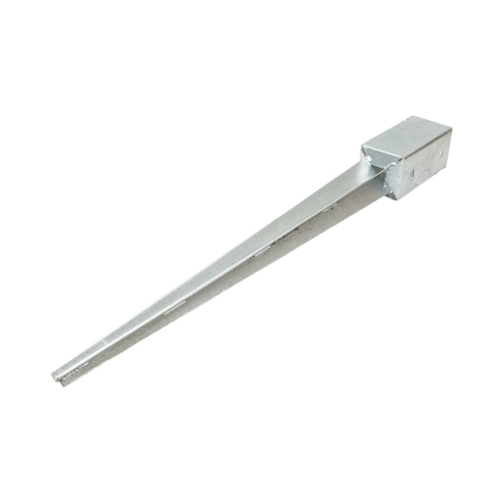 Suport stalp tip tarus 71x71x750mm, grosime 2mm, otel zincat