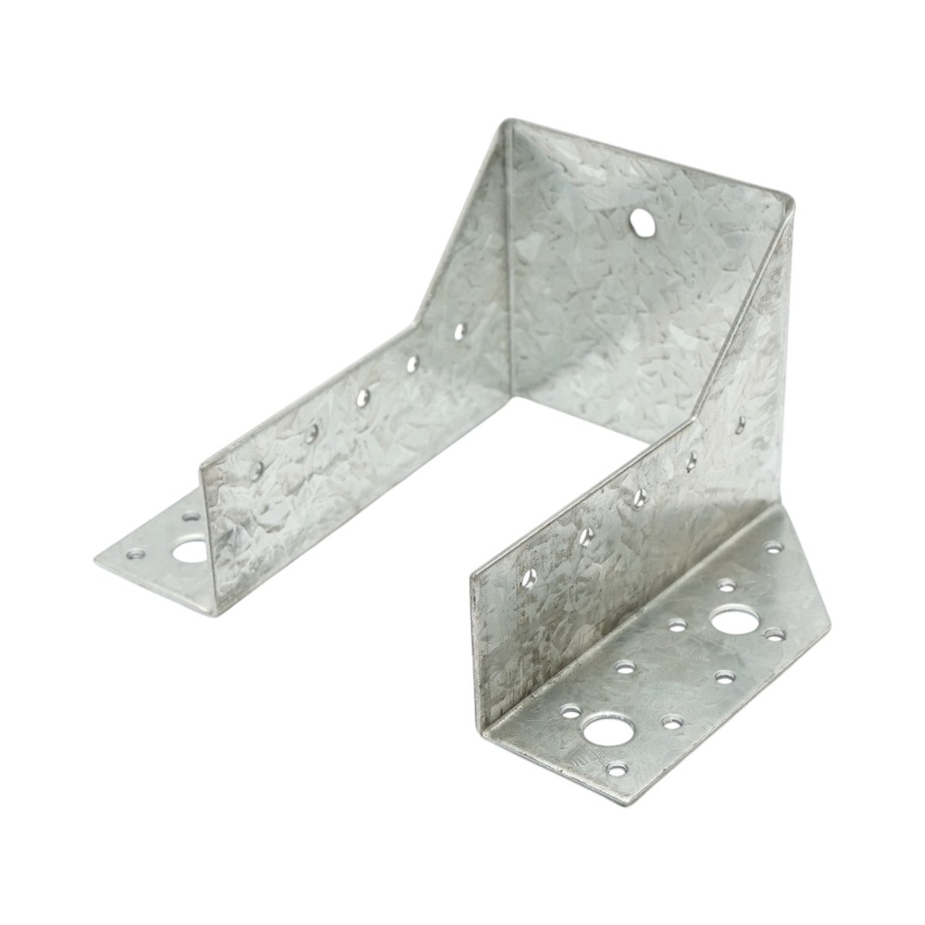 Papuc grinda tip A 80x120mm, grosime 2mm, otel zincat