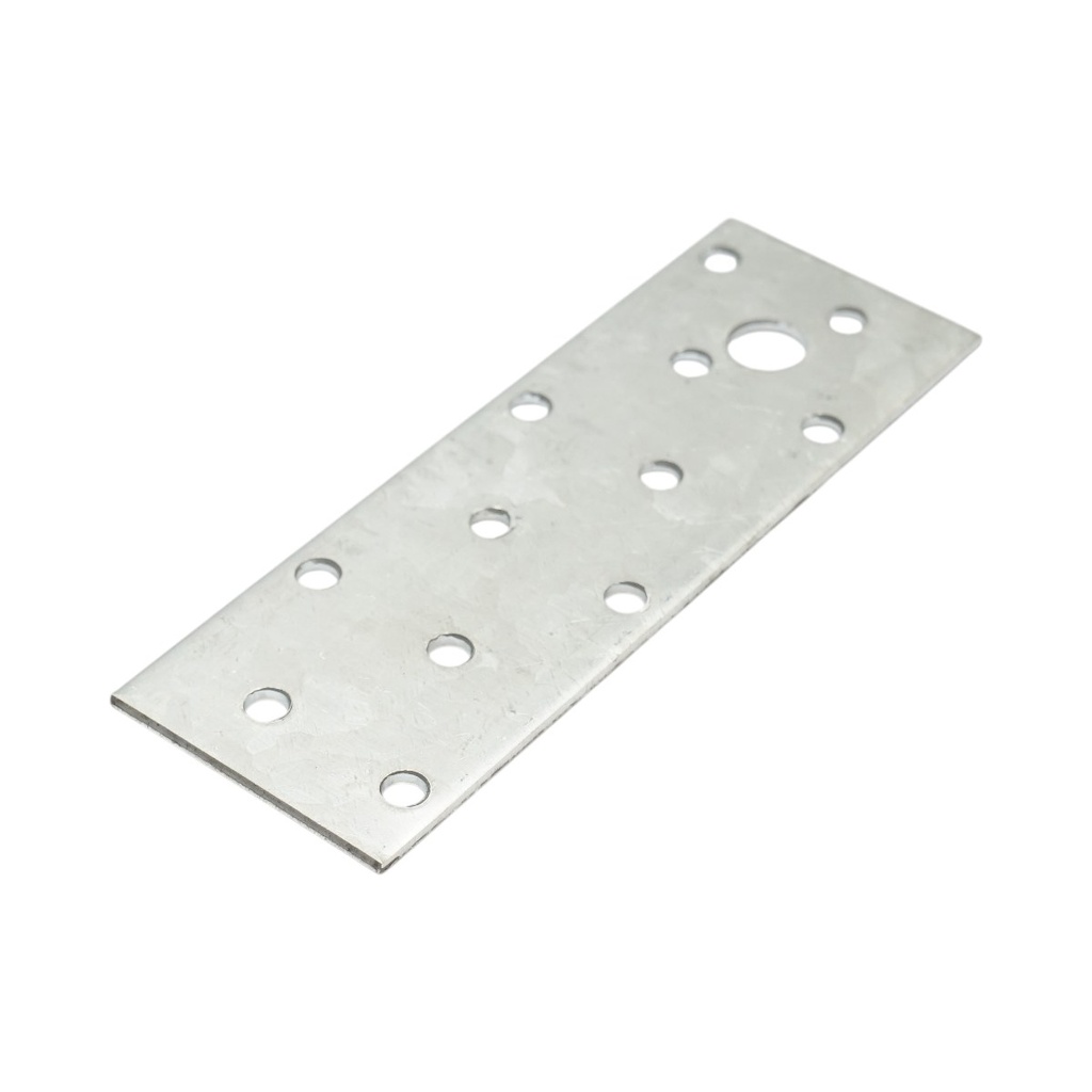 Element de imbinare plat 120x40mm, grosime 2mm, otel zincat
