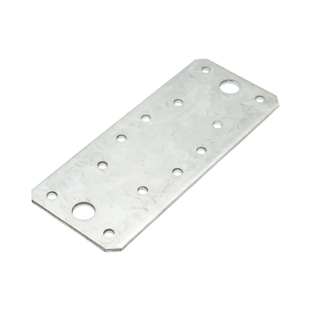 Element de imbinare plat 135x55mm, grosime 2.5mm, otel zincat