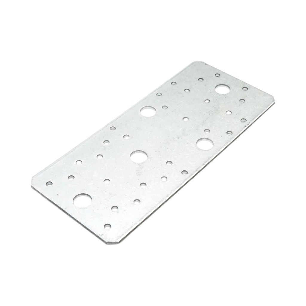 Element de imbinare plat 204x90mm, grosime 3mm, otel zincat