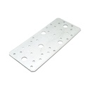 Element de imbinare plat 204x90mm, grosime 3mm, otel zincat