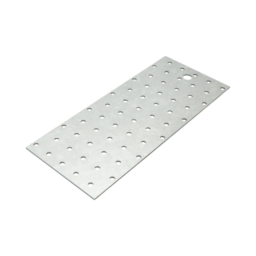 Placa perforata 100x240mm, grosime 2mm, otel zincat