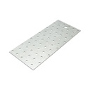 Placa perforata 100x240mm, grosime 2mm, otel zincat