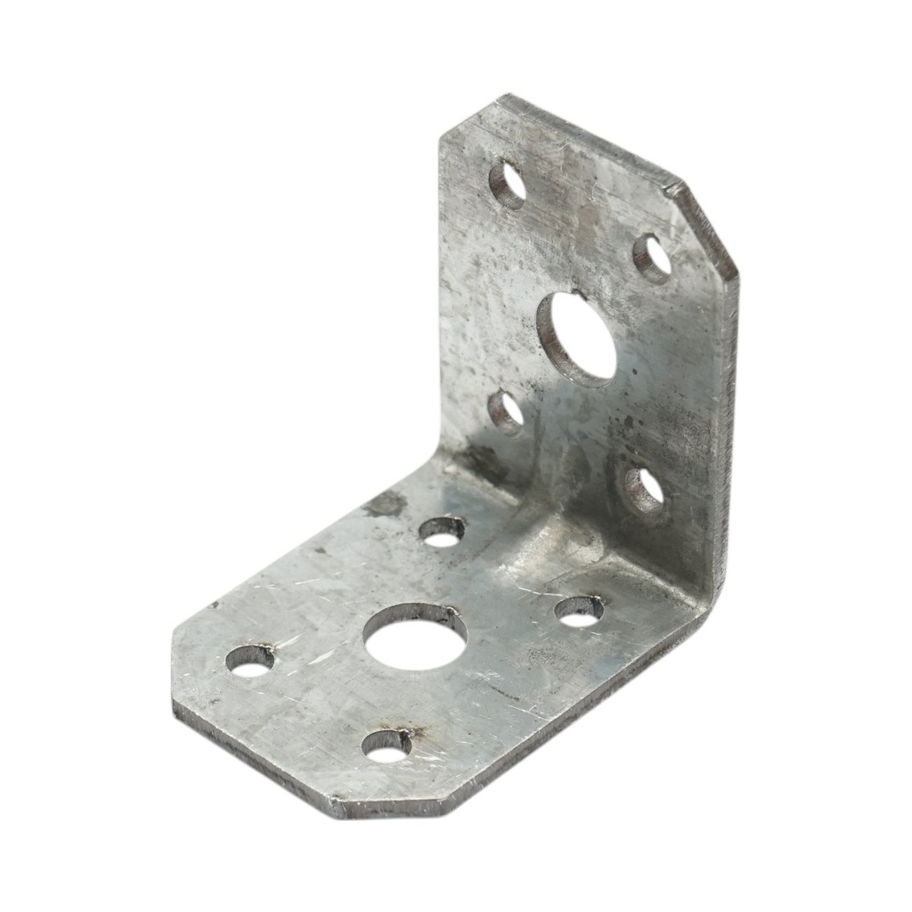 Vinclu de imbinare cu intaritura 52x52x40mm, grosime 2.5mm, otel zincat