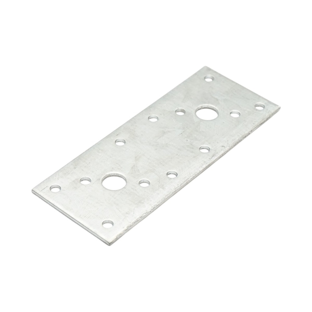 Element de imbinare plat 116x45mm, grosime 2.5mm, otel zincat