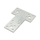 Element de imbinare tip T 80x68x38mm, grosime 2.5mm, otel zincat