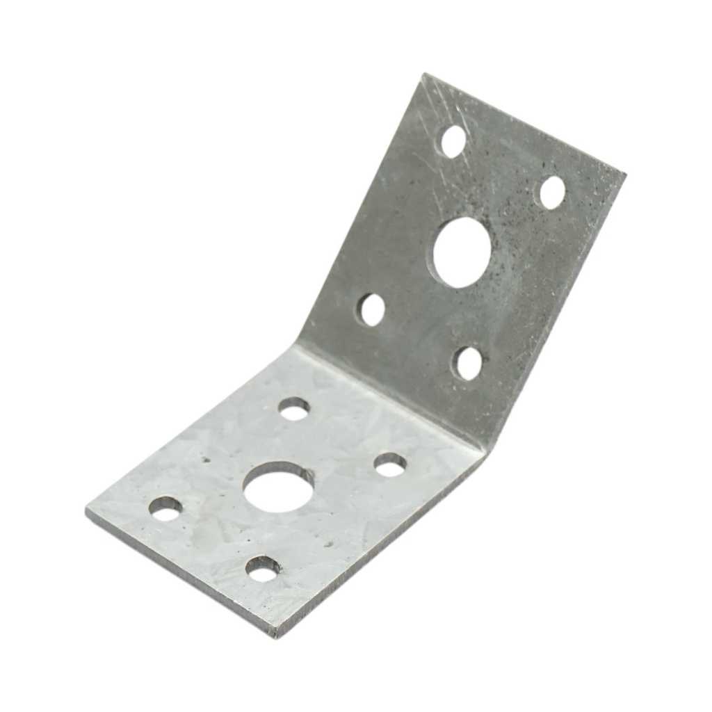 Element de imbinare 135° contra vantuirii 50x50x40mm, grosime 2.5mm, otel zincat