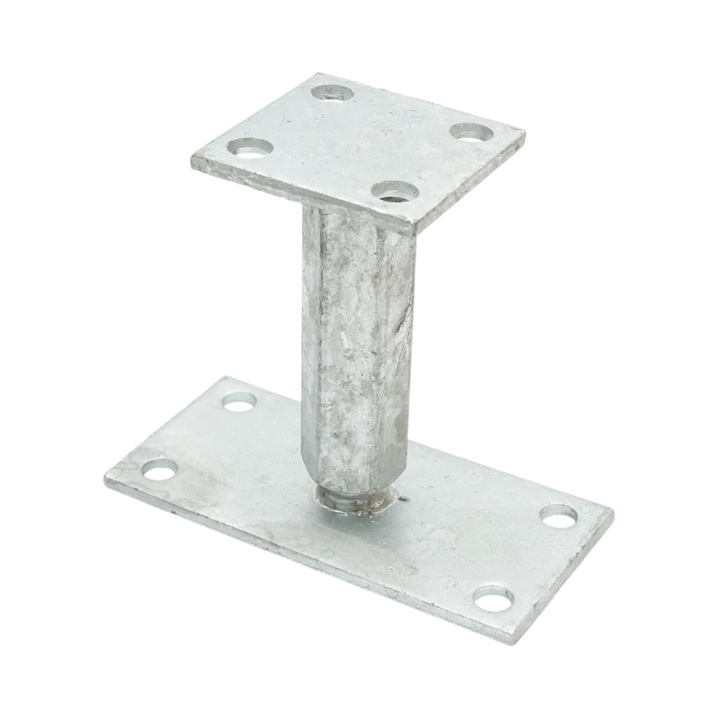 Papuc reazem reglabil 150x70x70x70mm, grosime 4.5mm, otel zincat