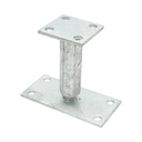Papuc reazem reglabil 150x70x70x70mm, grosime 4.5mm, otel zincat