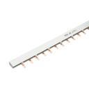 Pieptene, busbar monofazic 1m, 2P, 63A, 56 module pentru alimentare sigurante automate Longroad