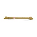 Cardan 1600 mm T5 Z=6 1-3/8 cruce 30.2x80 pentru balotiera, freza