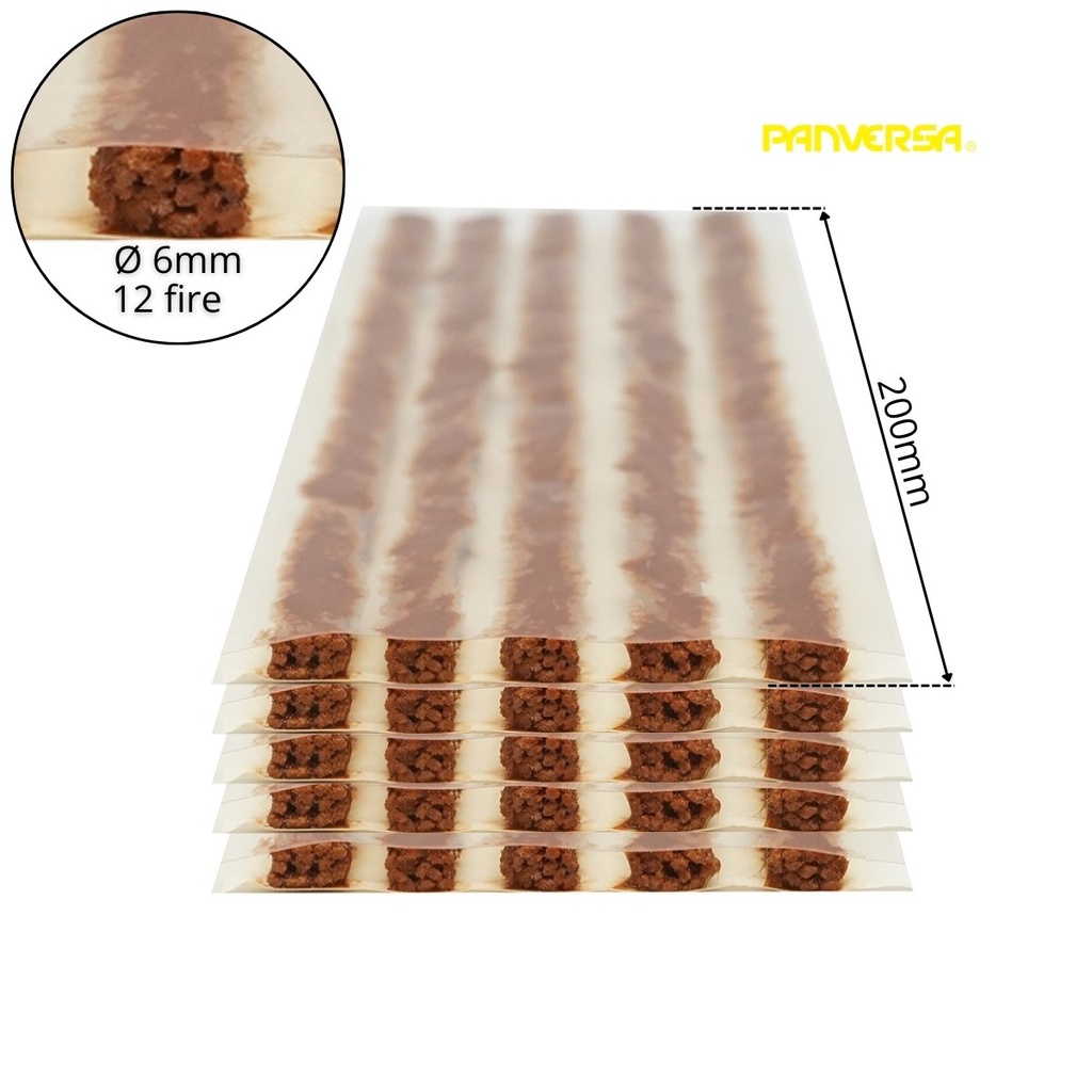 Snur vulcanizare anvelope 200mm, Ø 6mm, 12 fire 25 buc/cutie S-200 Panversa