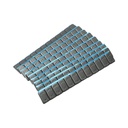 Contragreutati autoadezive negre echilibrare roti Fe 60g (5gx12 buc) 25 benzi/set