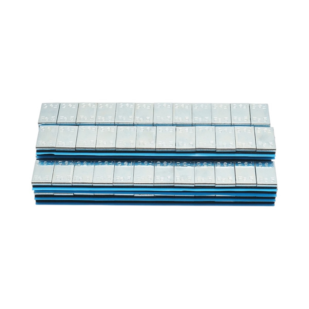 Contragreutati autoadezive zincate echilibrare roti Fe 60g (5gx12 buc) 25 benzi/cutie