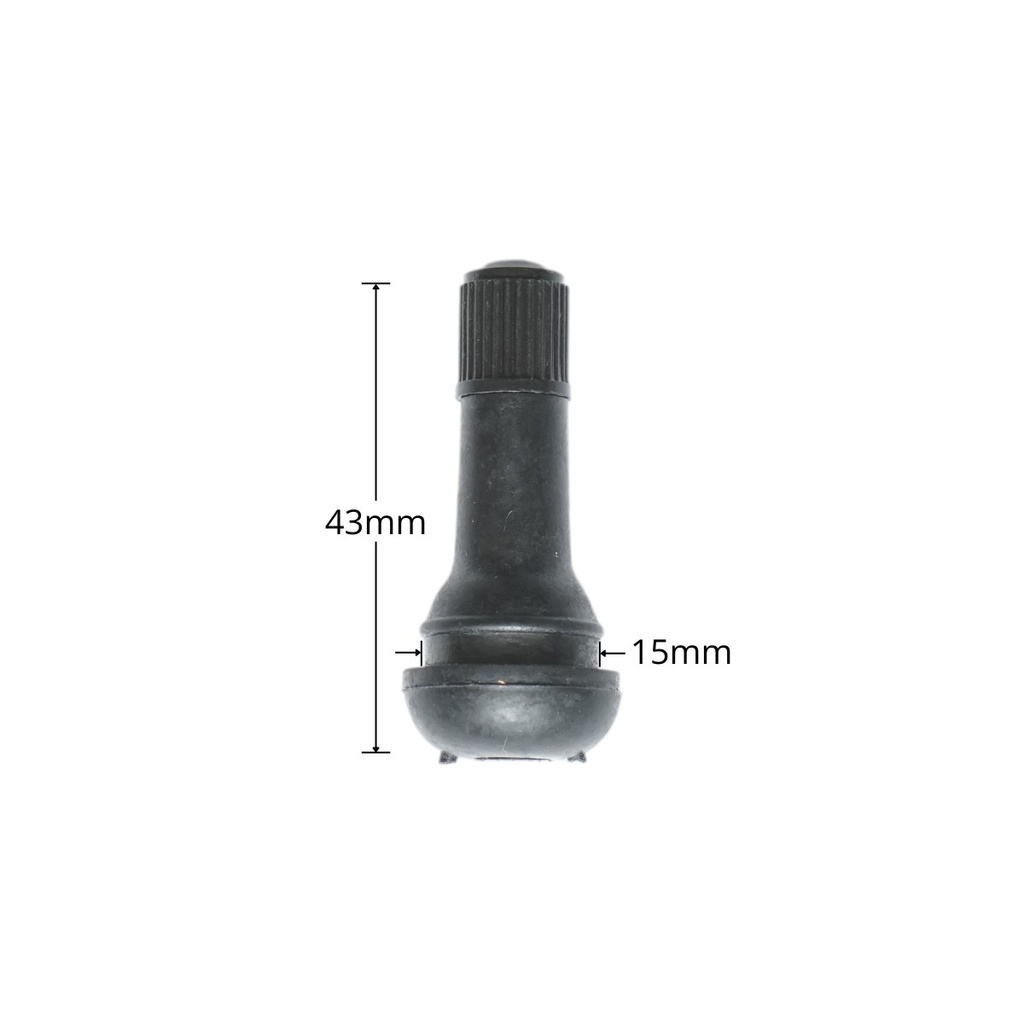 Set 100 valve roata tubeless 43mm TR413