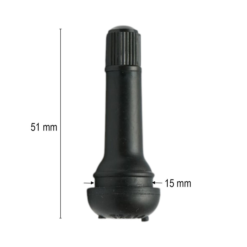 Valva roata tubeless 51mm TR414