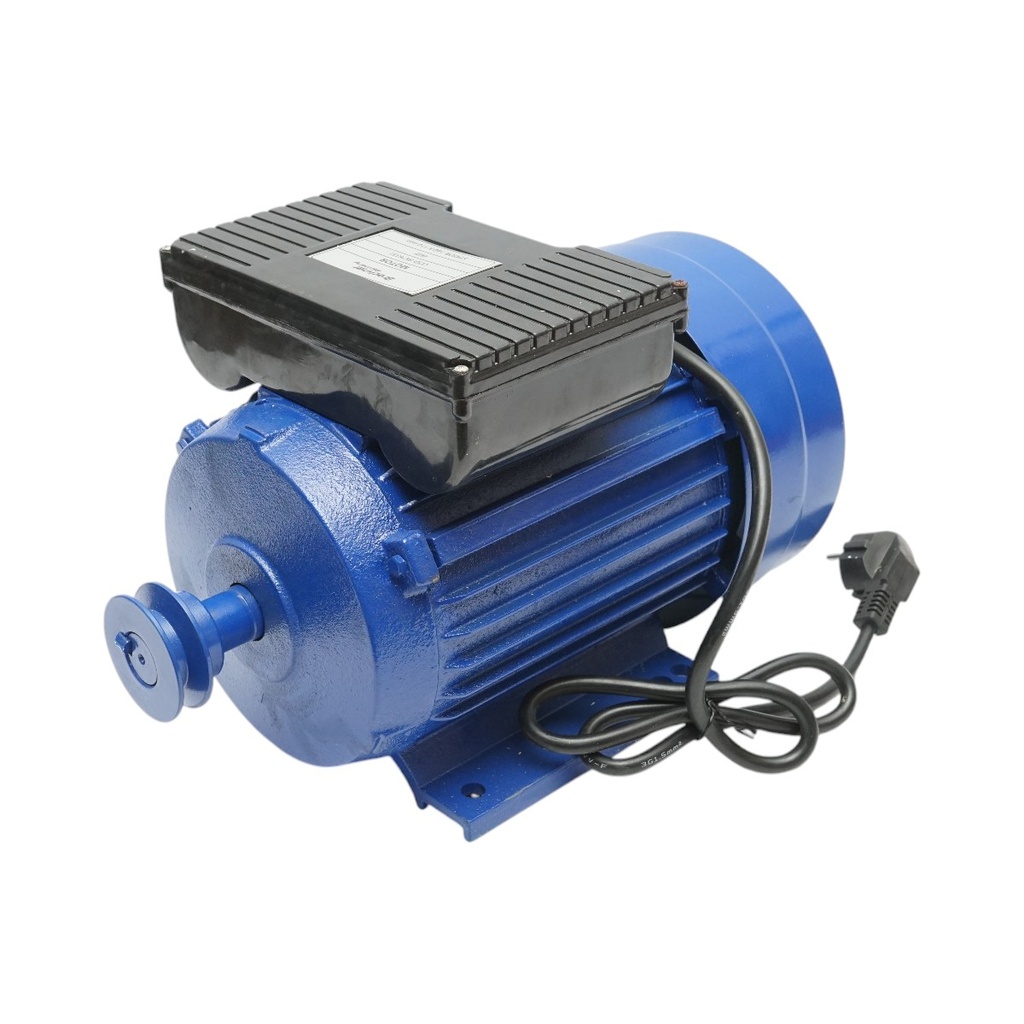 Motor electric monofazat 4KW, 220V cu protectie termica, stator 160x110mm