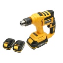 Bormasina cu percutie 720W cu 2 acumulatori 21V, 2Ah Li-ion, LED, brushless, mandrina 13mm, 2 trepte viteza, turatie 0-1700rpm