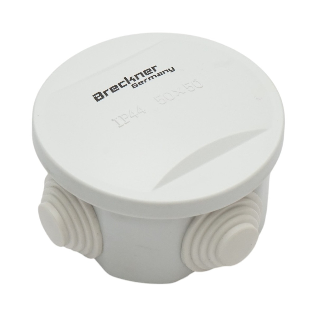 Doza derivatie rotunda aparenta 4 intrari 50x50mm IP44