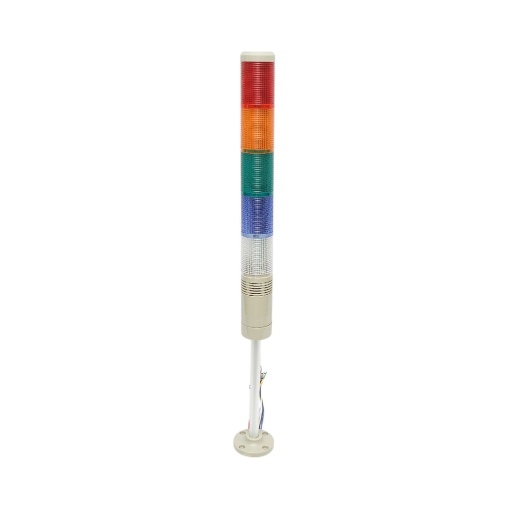 Coloana semnalizare LED 12-30V AC cu sirena 5 culori