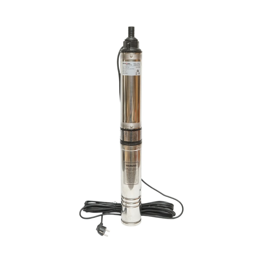 Pompa apa submersibila D100mm, 1100W, 220V, debit 5 m3/h, H50m, viteza 2860 rpm