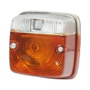 Lampa semnalizare fata New Holland, Deutz, Case IH, Fendt 84x84mm cod OEM 3121089R91, 3141070M1