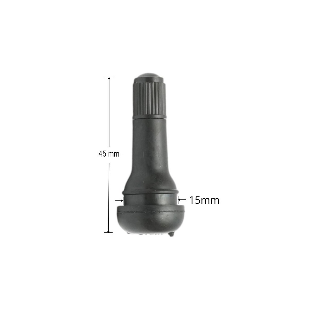 Valva roata tubeless premium EPDM 43mm TR413