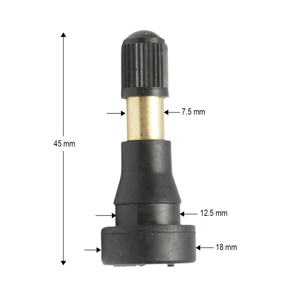 Valva roata tubeless 45mm TR600HP