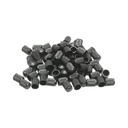Capace valva ventil plastic negru 100 buc/set