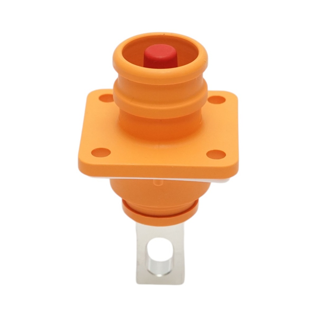 Conector baterie tata portocaliu 1500V/250A pentru cablu cupru 50mm² IP68 Leader