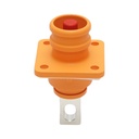 Conector baterie tata portocaliu 1500V/250A pentru cablu cupru 50mm² IP68 Leader