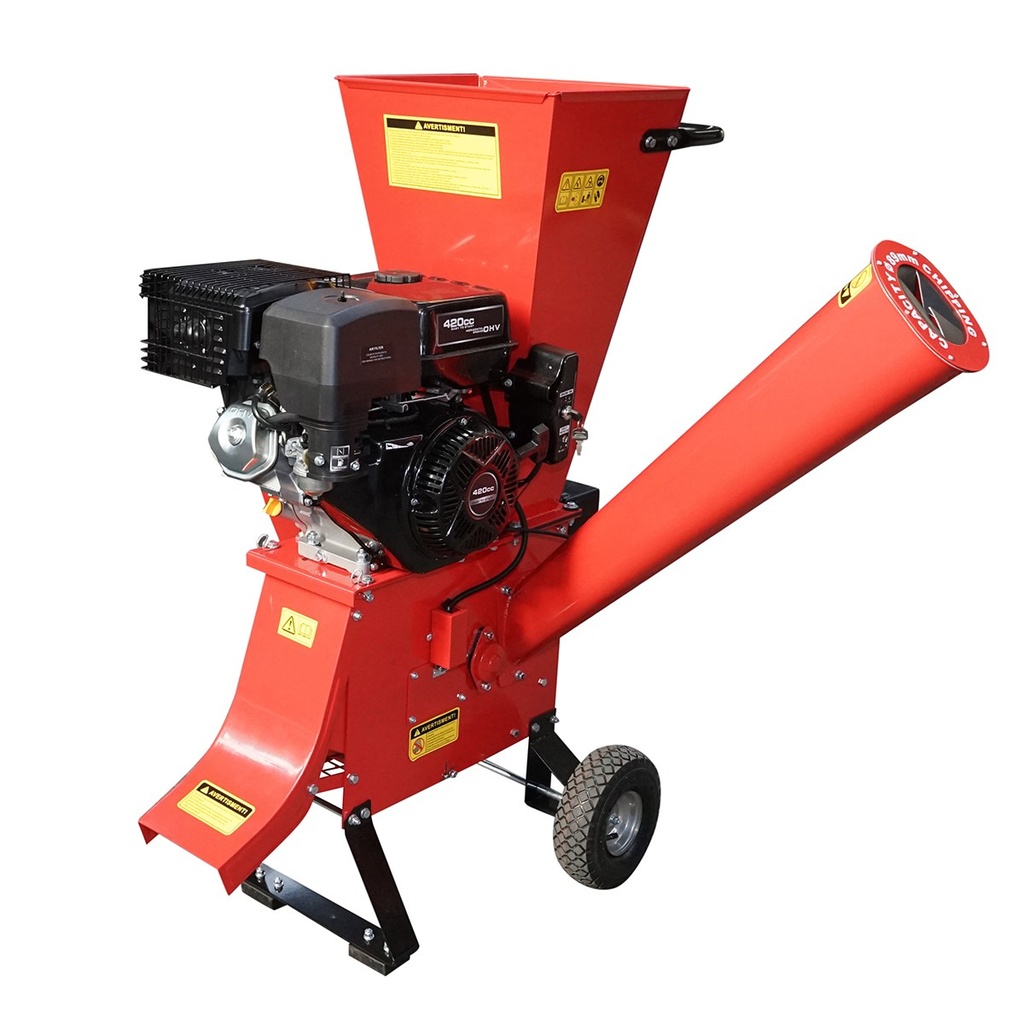 Tocator crengi profesional pe benzina 15CP, 420cc, grosime maxima 89mm, pornire electrica/manuala, turatie lama 2400rpm