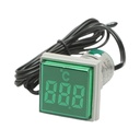 Indicator digital temperatura cu sonda LED verde 220V/380V AC Ø 22mm