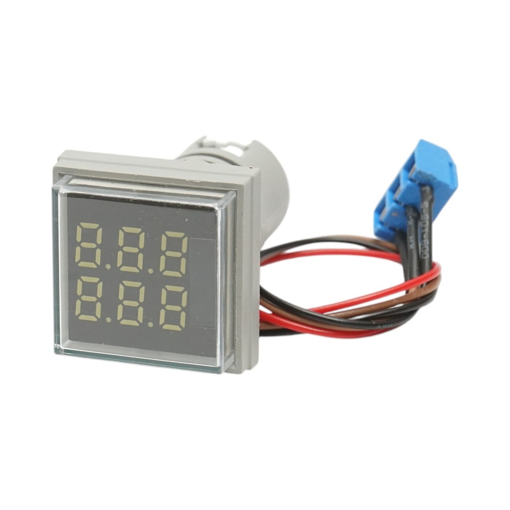 Indicator digital contor LED alb 0-999999, 220V/380V AC Ø 22mm