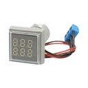 Indicator digital contor LED alb 0-999999, 220V/380V AC Ø 22mm