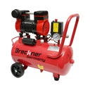 Compresor aer 24L, motor 2 cilindri 1kW/1.3CP, presiune maxima 8 bar, volum aer aspirat 130 L/min