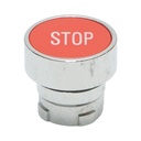 Cap buton comanda STOP rosu Ø 22mm LAY5