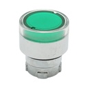 Cap buton comanda iluminat verde Ø 22mm LAY5
