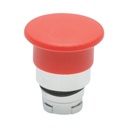 Cap buton comanda ciuperca rosu oprire de urgenta cu revenire Ø 22mm LAY5