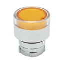 Cap buton comanda iluminat galben Ø 22mm LAY5