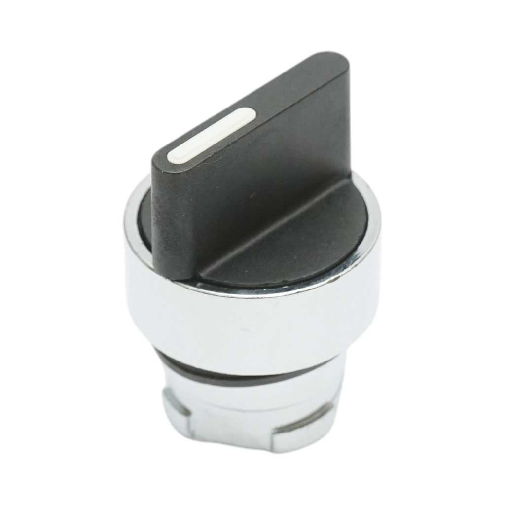 Cap buton selector 2 pozitii cu retinere Ø 22mm LAY5