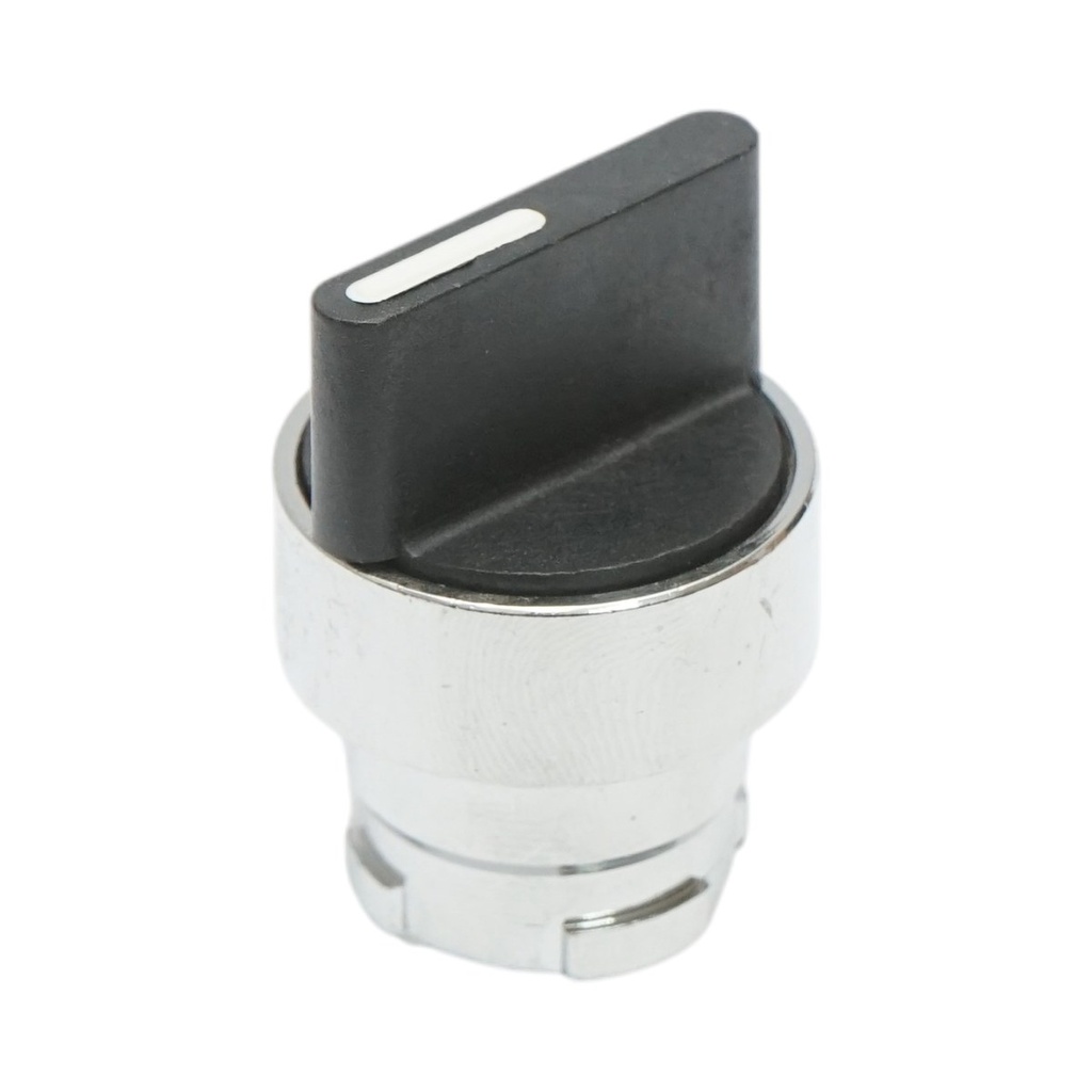 Cap buton selector 2 pozitii revenire cu arc Ø 22mm LAY5